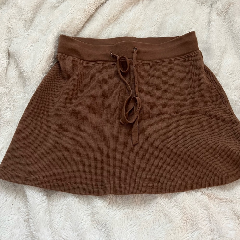 Brandy Melville brown skirt